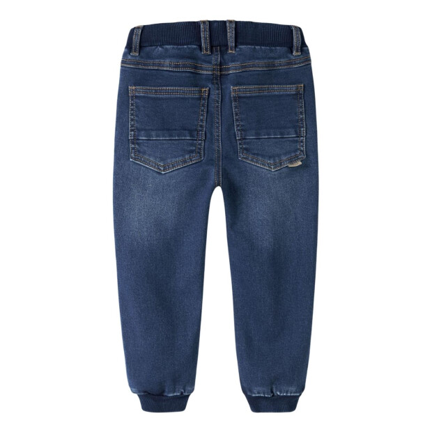 name it Baggy Fleece Jeans - Dark Blue Denim