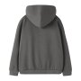 name it angerauter Hoodie mit Kapuze - Charcoal Gray