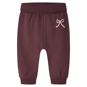 name it Baby angeraute Sweathose mit Bündchen...