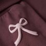 name it Baby angeraute Sweathose mit Bündchen Schleifen & Herzchen - Catawba Grape Bow Hearts