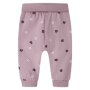 name it Baby angeraute Sweathose mit Bündchen Blümchen - Mauve Shadows Flower Dot
