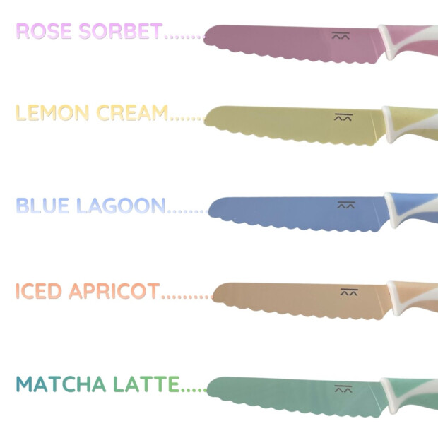 kiddikutter Kindermesser Gelato Collection - Matcha Latte
