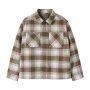 name it Biobaumwoll Overshirt Karo - Island Fossil