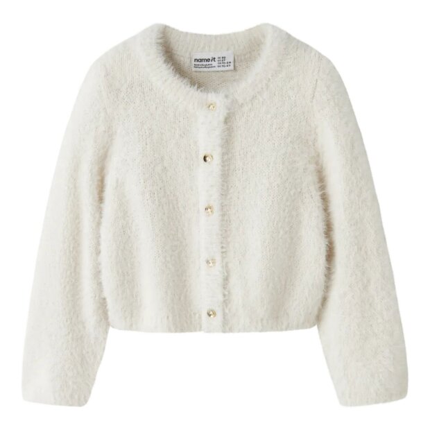 name it Plüsch Strickjacke - Birch