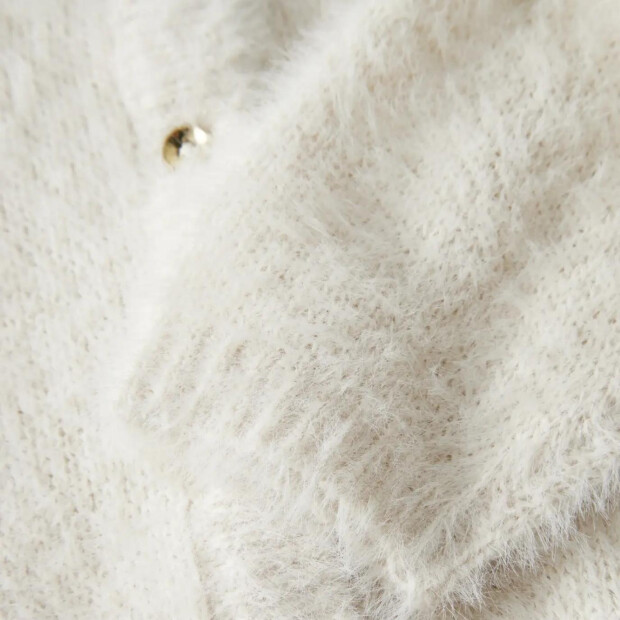 name it Plüsch Strickjacke - Birch