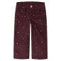 name it Cord wide Glitzer Schleifen Hose - Catawba Grape GLITTER BOW