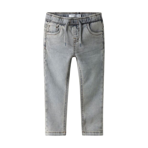 name it Jungen slim fit Sweat Jeans - Vintage Light Blue Denim