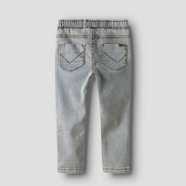 name it Jungen slim fit Sweat Jeans - Vintage Light Blue Denim