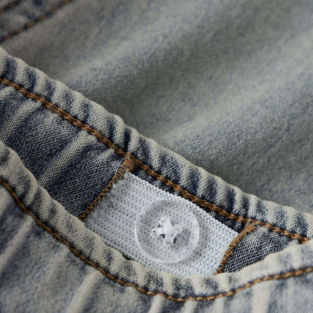name it Jungen slim fit Sweat Jeans - Vintage Light Blue Denim