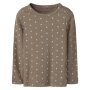 name it Basic Ripp Top - Taupe Gray
