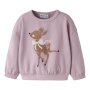 name it Biobaumwoll Sweatshirt Reh - Mauve Shadows