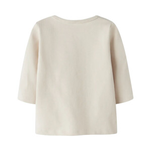 name it Baby Biobaumwoll langarm Shirt - Bär Birch