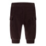 name it Baby Samt Cord Sweathose - Chocolate Plum braun