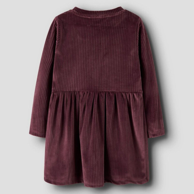 name it Velvet Samt Kleid - Catawba Grape