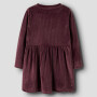 name it Velvet Samt Kleid - Catawba Grape