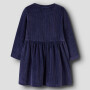 name it Velvet Samt Kleid - Evening Blue
