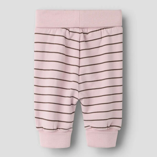 name it Baby angeraute Ringel Hose mit Bund - Violet Ice