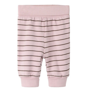 name it Baby angeraute Ringel Hose mit Bund - Violet Ice