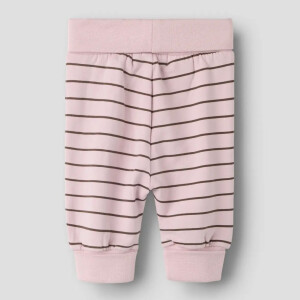 name it Baby angeraute Ringel Hose mit Bund - Violet Ice