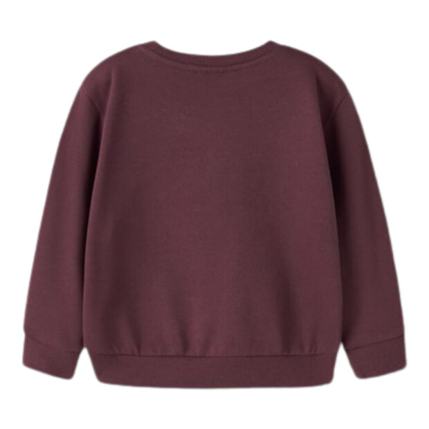 name it angerautes Sweatshirt Blumen - Catawba Grape