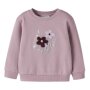 name it angerautes Sweatshirt Blumen - Mauve Shadows