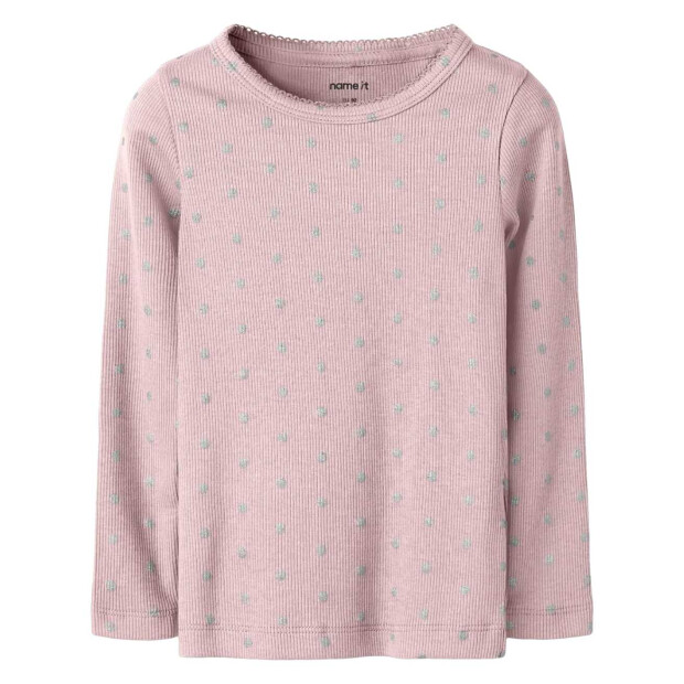 name it Basic Ripp Top - Violet Ice