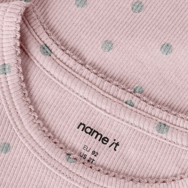 name it Basic Ripp Top - Violet Ice