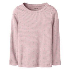 name it Basic Ripp Top - Violet Ice