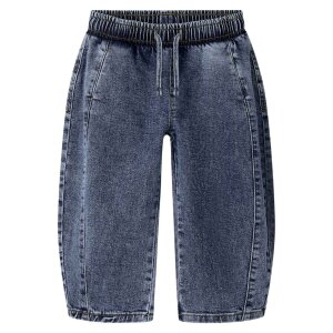 name it Barrel Denim Jeans - Medium Blue Denim