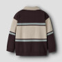 name it Biobaumwoll Polo Pullover - Chocolate Plum