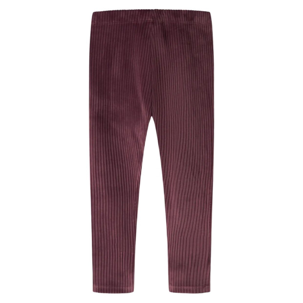 name it Velvet Samt Leggings - Catawba Grape