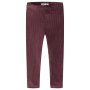 name it Velvet Samt Leggings - Catawba Grape