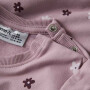 name it Baby angerauter Sweatpullover Blümchen - Mauve Shadows Flower Dot