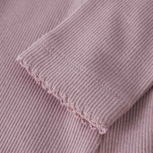 name it Glitzer Legging - Mauve Shadows