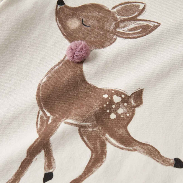 name it Print Shirt langarm - Reh Birch