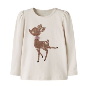 name it Print Shirt langarm - Reh Birch