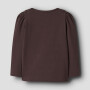 name it Print Shirt langarm - Reh Chocolate Plum