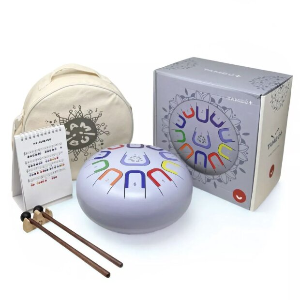 JuegaConmigo Tambú 10"/25 cm - Pure Connection (Blue)