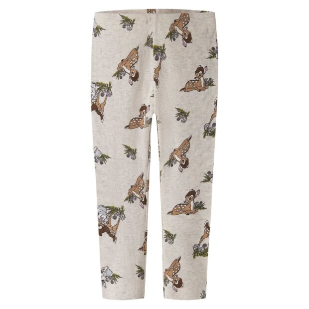 name it Print Ripp Leggings - Bambi Peyote Melange