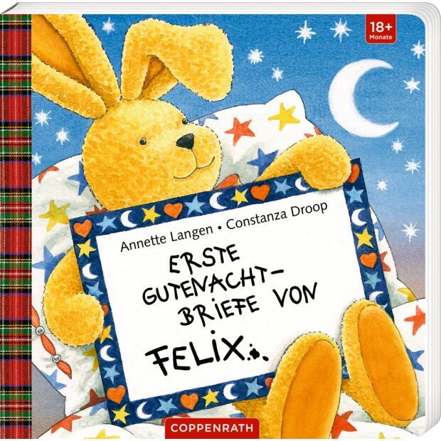 Coppenrath Kinderbuch - Erste Gutenacht-Briefe von Felix (Pappbilderbuch)