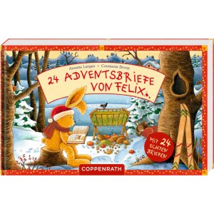 Coppenrath Briefbuch - 24 Adventsbriefe von Felix - mit...