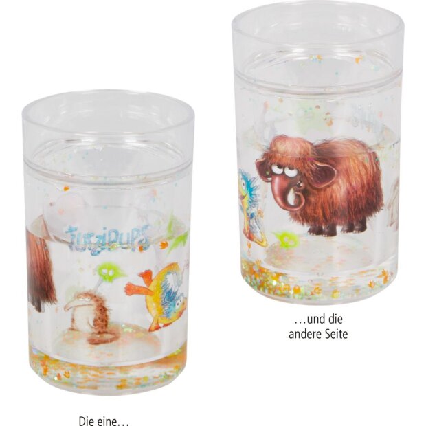 Coppenrath Glitzerbecher mit Schwimmelementen - Furzipups