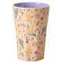 rice Großer Becher - Mehrfarbig - Wild Vintage Flower 400ml