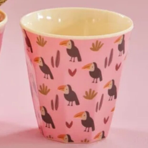 rice Kleiner Kinderbecher - rosa - Tukan160ml
