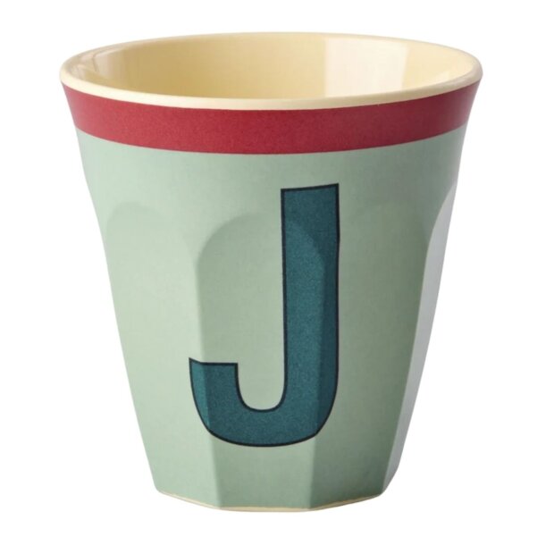 rice Mittelgroße Buchstabenbecher - Khaki - J Vintage 250ml