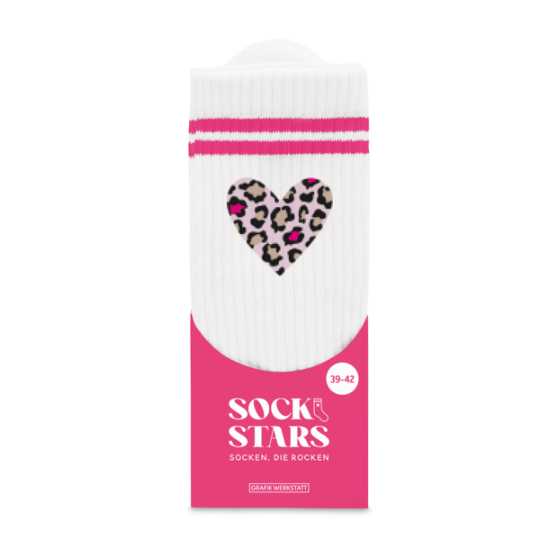 Grafik Werkstatt Socken Damen - Leo Herz 39-42