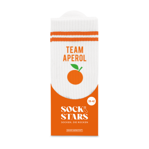 Grafik Werkstatt Socken Damen - Orange 39-42