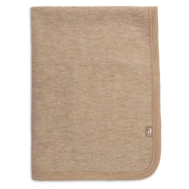 Jollein Merino Wolle Babydecke 75x100cm - Natural