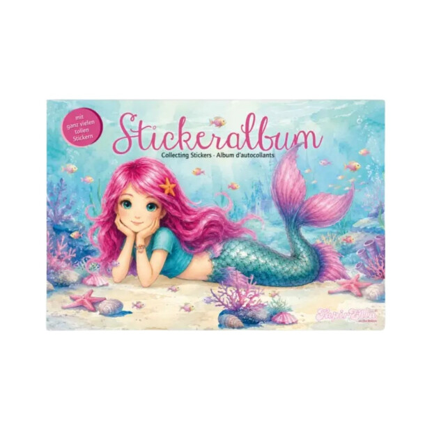 Lutz Mauder TapirElla Stickeralbum Meerjungfrau, Coralie 2