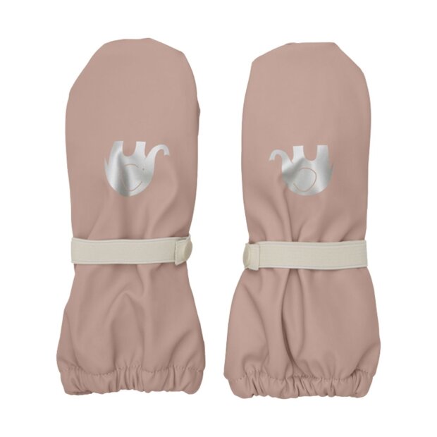 CeLaVi gefütterte, wasserdichte Fleece Handschuhe Fäustlinge – Misty Rose
